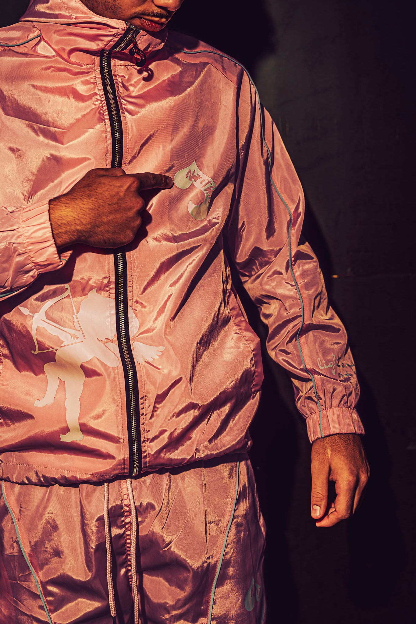 The Love Tracksuit Roze