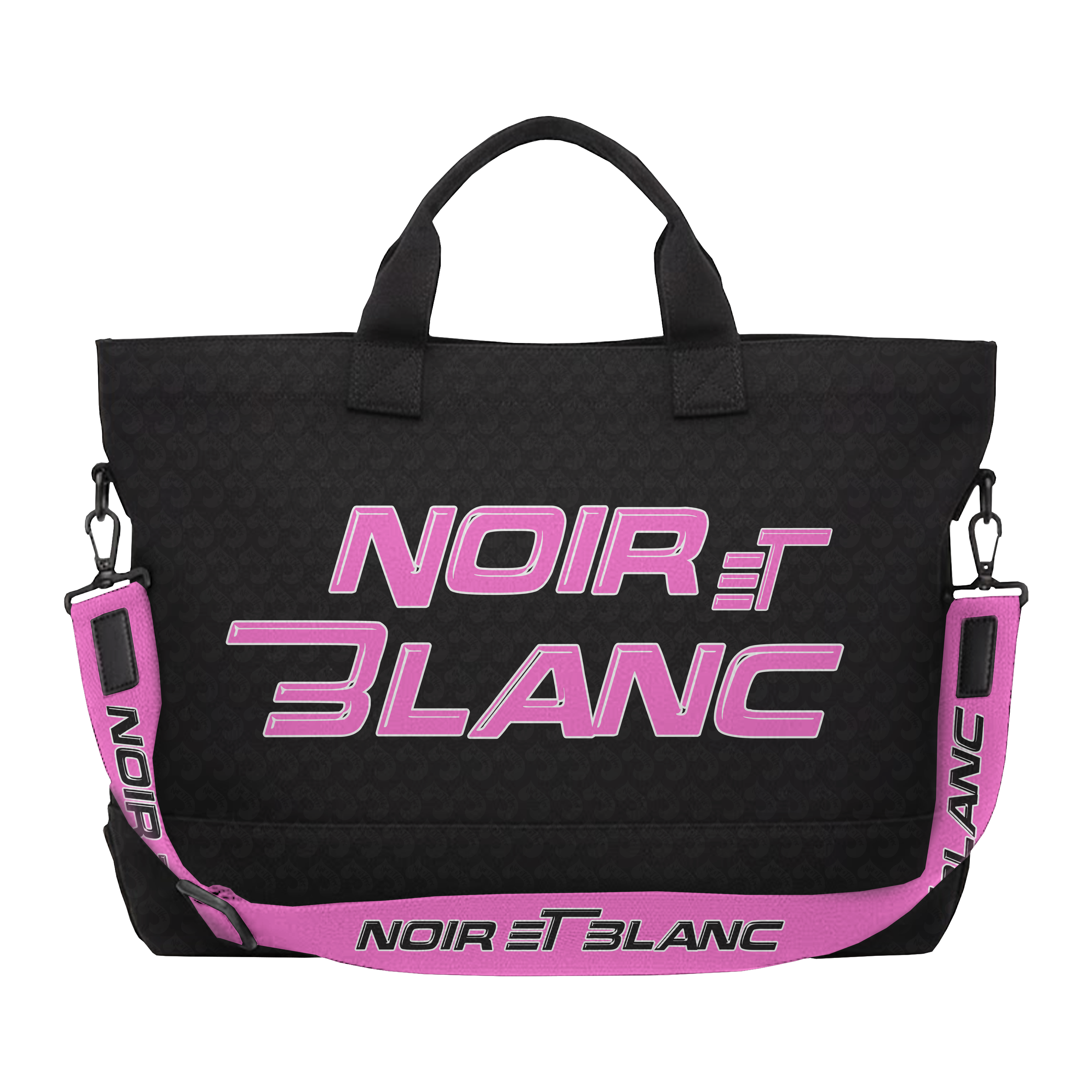 Noir et blanc Duffelbag